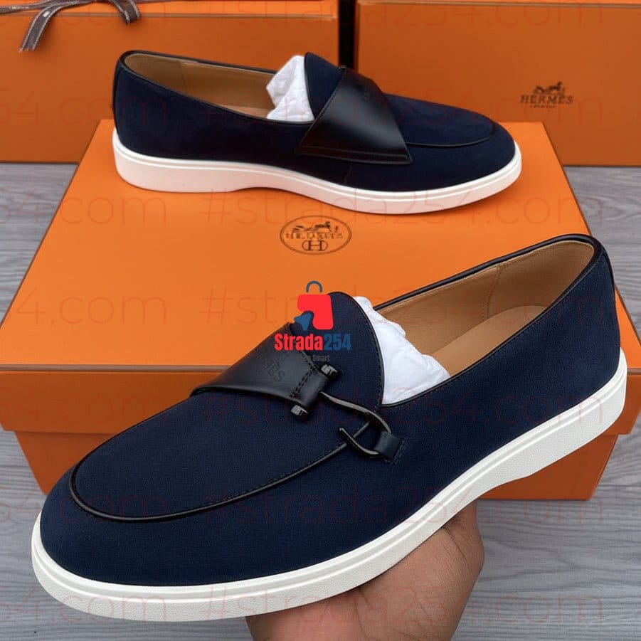 Luxury Suede Loafers Collection – Smart Casual Slip-On Shoes (Unisex)