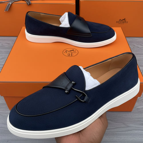 Luxury Suede Loafers Collection – Smart Casual Slip-On Shoes (Unisex)