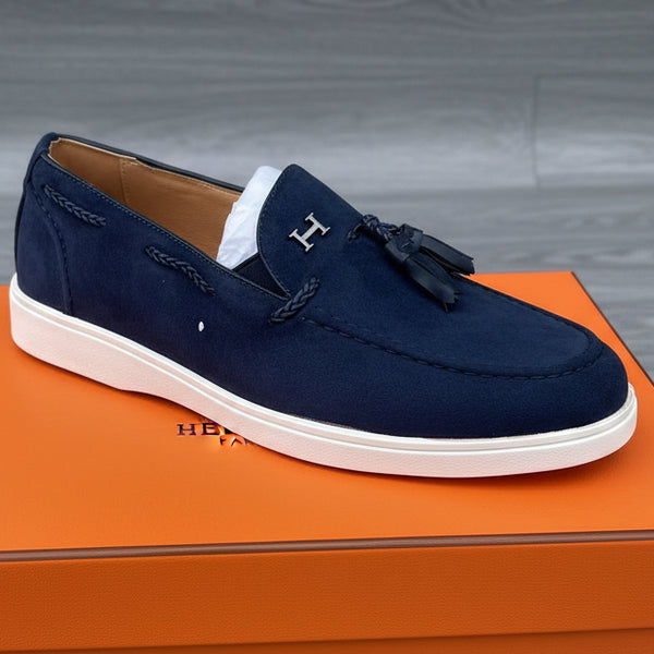 Luxury Suede Loafers Collection – Smart Casual Slip-On Shoes (Unisex)