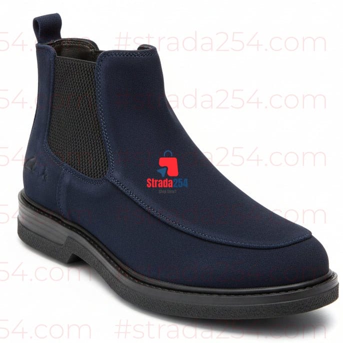 Luxury Suede Chelsea Boots – Smart Casual Slip-On Ankle Boots