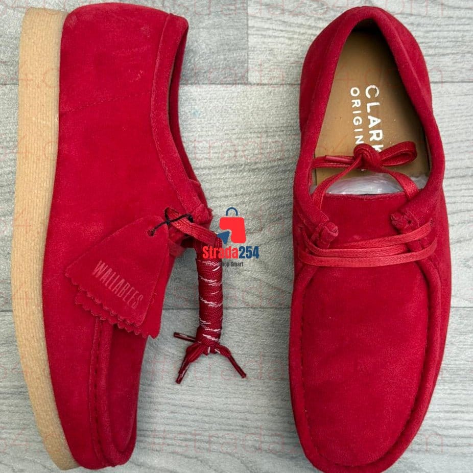 Men’s Suede Wallabee Shoes – Premium Casual Lace-Up Comfort (Clarks-Inspired Design)