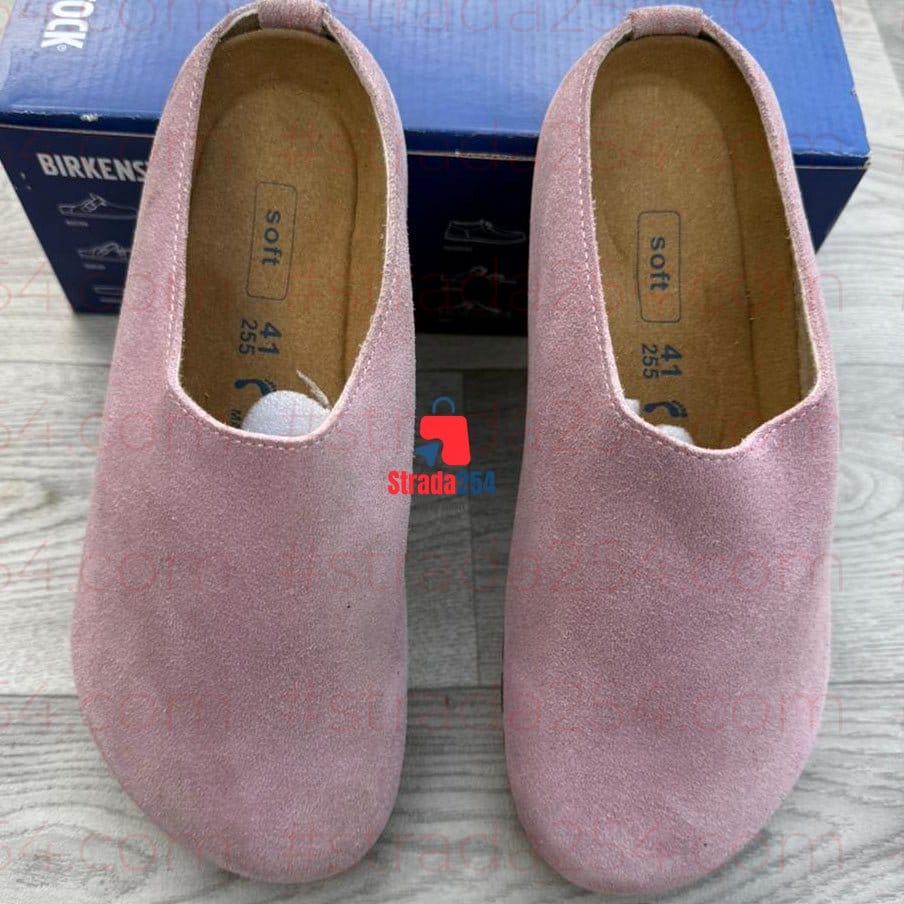 Unisex Suede Comfort Clogs – Minimal Slip-On Soft Footbed Shoes (Premium Casual Wear)