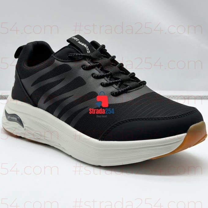 Soft Walking Comfort Sneakers – Lightweight Everyday Shoes (Grey, Black, Coffee, Navy)_(FZL)