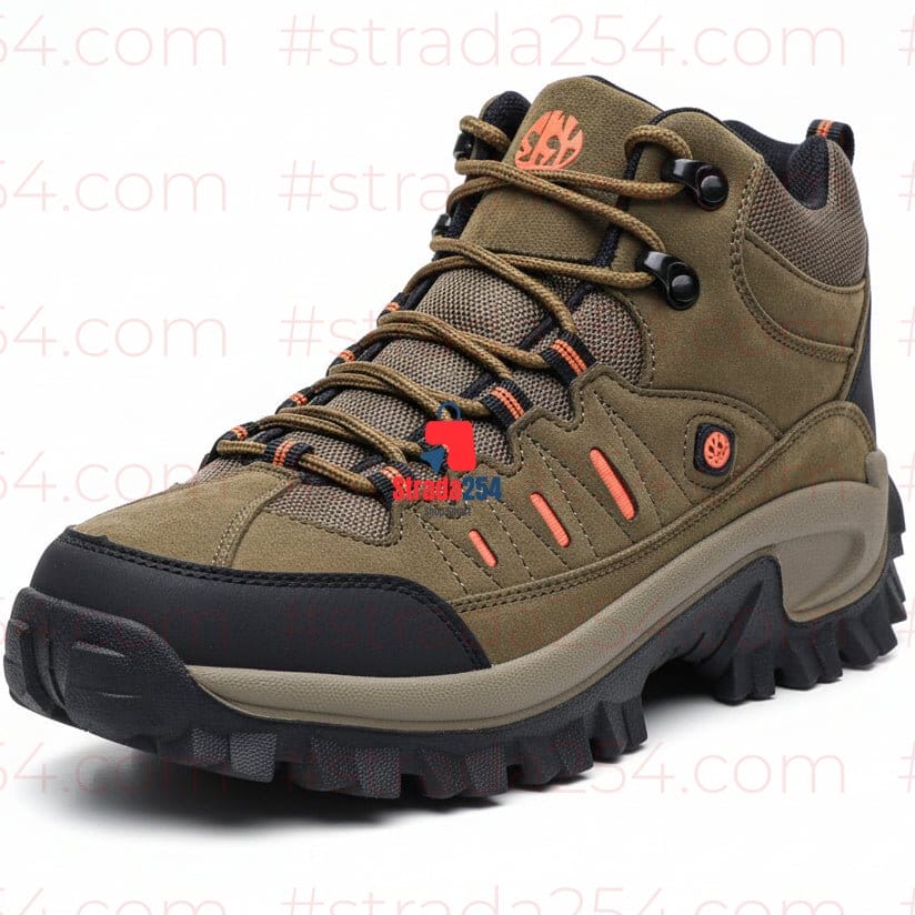Men’s Outdoor Tactical Hiking Boots – Rugged Terrain Edition_(BKY)