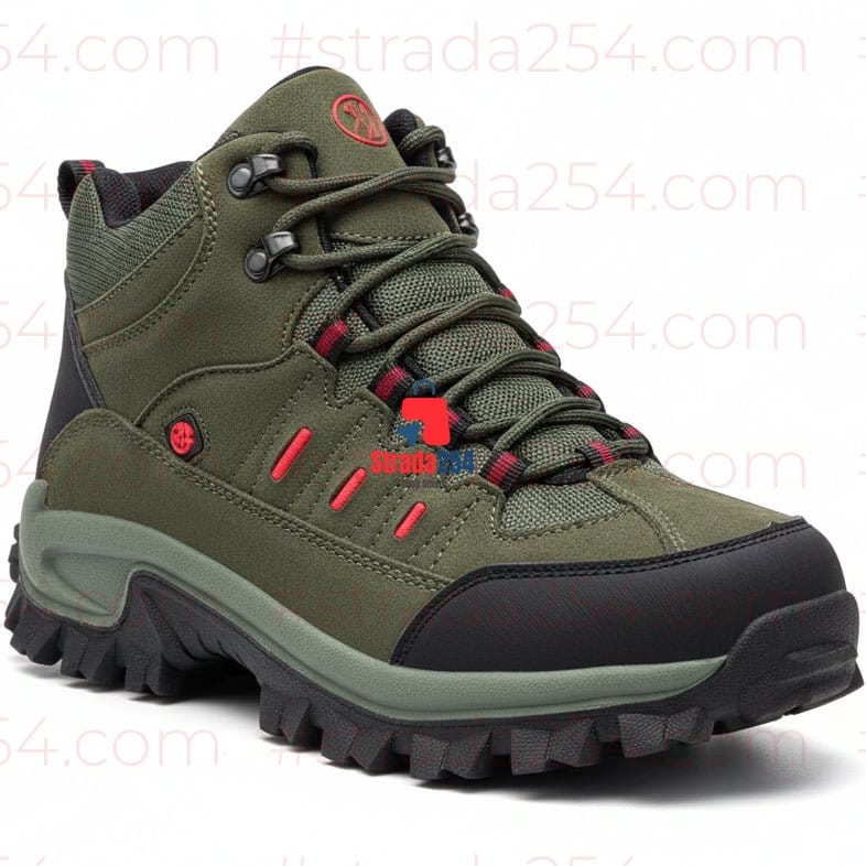 Men’s Outdoor Tactical Hiking Boots – Rugged Terrain Edition_(BKY)