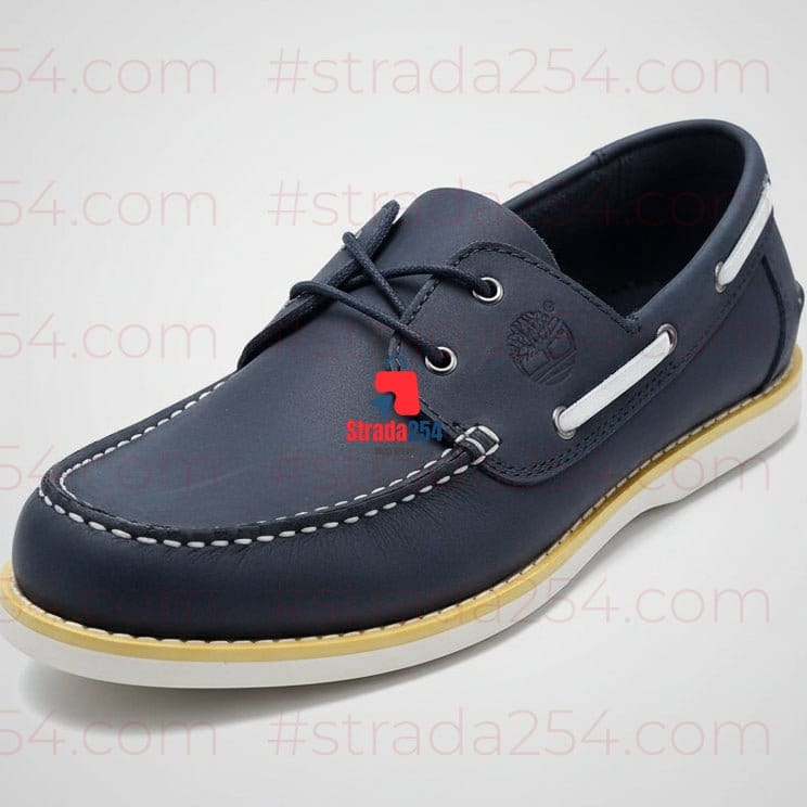 Men’s Boat Shoe Leather Loafers – Coastal Classic Collection_(1)