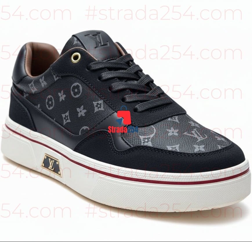 Men’s Designer Monogram Sneakers – Luxury Street Edition_(MHA)