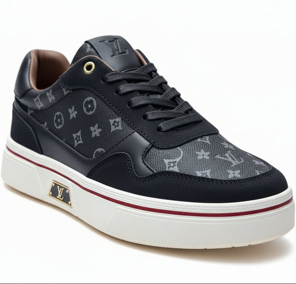 Men’s Designer Monogram Sneakers – Luxury Street Edition_(MHA)
