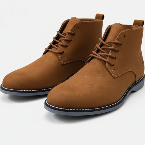 STRADA254 Men’s  Chukka Suede Boots – Classic Lace-Up Casual & Smart Boots _PR