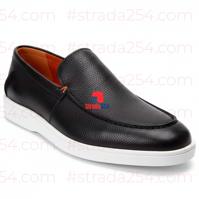 👞 STRADA254 Premium Leather Slip-On Loafers – Men (Casual Comfort Shoes Kenya)_PRC
