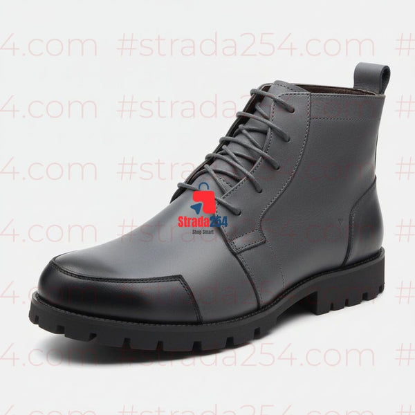 STRADA254 Heritage Combat Boots – Premium Lace-Up Rugged Casual Fashion Boots_GG
