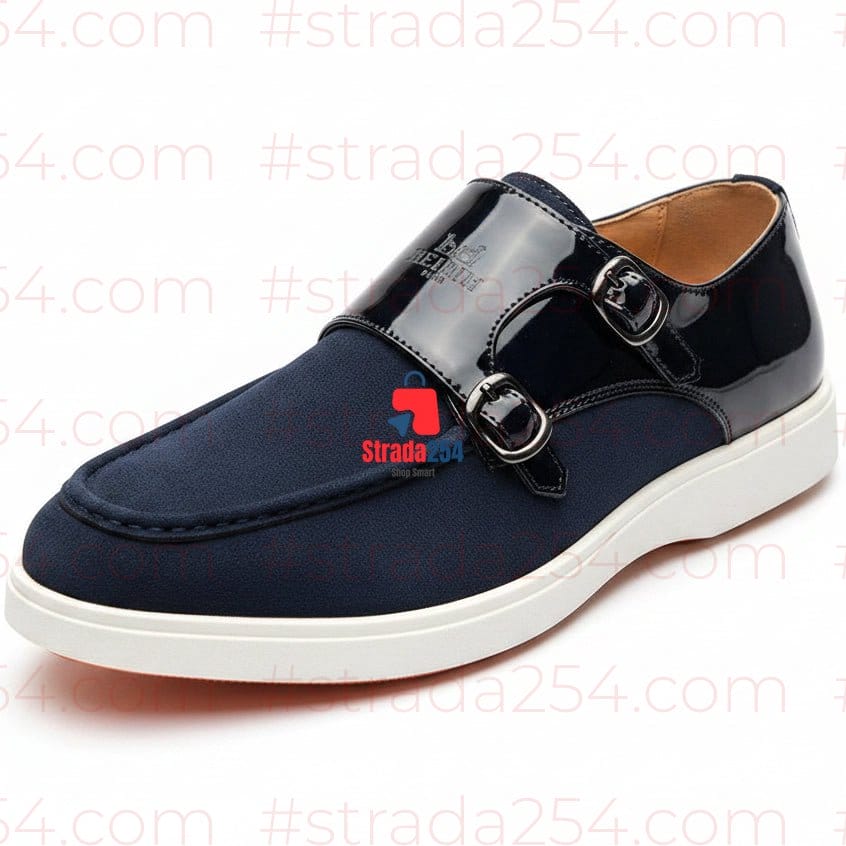 👞 Heritage Luxe Strap Loafer – Premium Casual Formal Series_JT