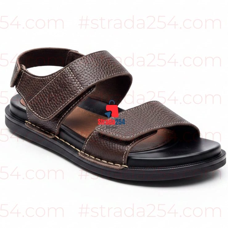 UrbanFlex Leather Strap Sandals