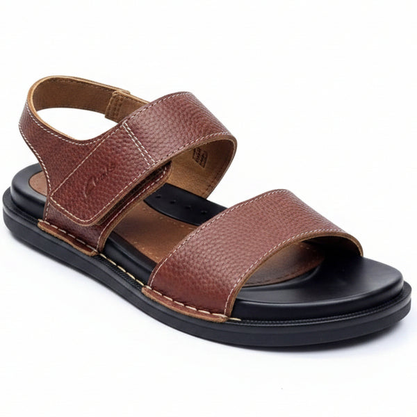 UrbanFlex Leather Strap Sandals