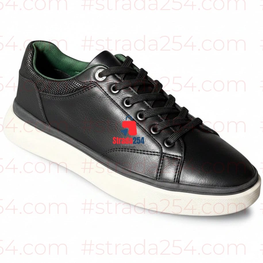 STRADA254 Essential Sneakers – Classic Lace-Up Casual Shoes for Everyday & Smart Wear_BACD5F
