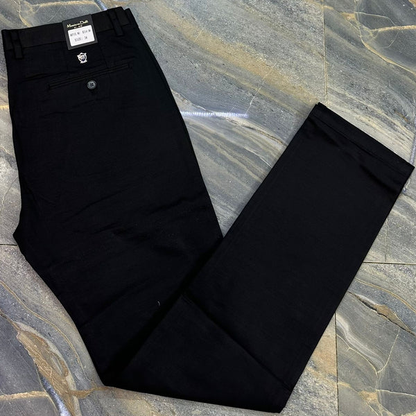Men’s Premium Soft Khaki Trousers – Classic Fit (Normal Pockets)_AT