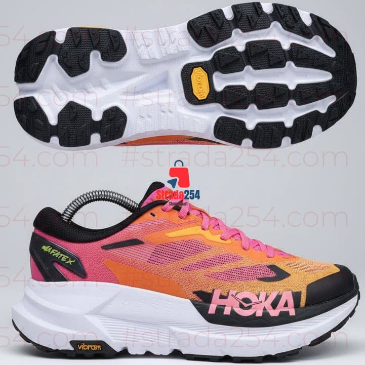 HOKA Mafate X Trail Running Sneakers- PRSY