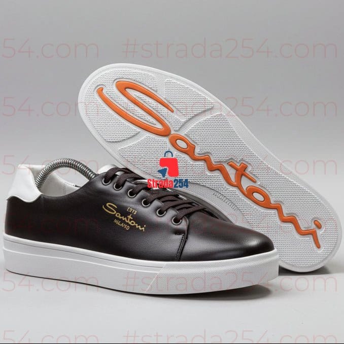 STRADA254 Santoni-Inspired Luxury Casual Sneakers – Premium Low-Top Fashion Shoes for Smart Casual Wear_MHA