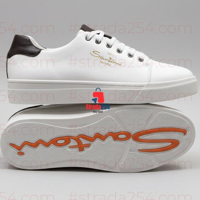 STRADA254 Santoni-Inspired Luxury Casual Sneakers – Premium Low-Top Fashion Shoes for Smart Casual Wear_MHA