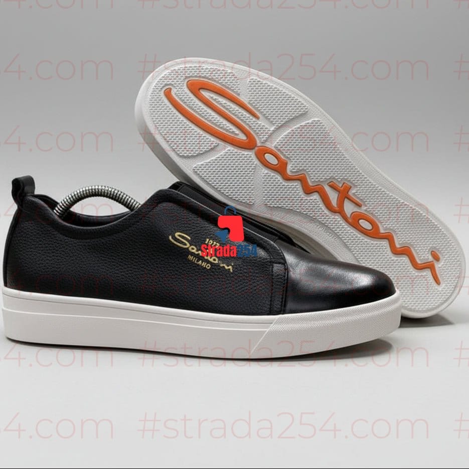 STRADA254 Santoni-Inspired Luxury Casual Sneakers – Premium Low-Top Fashion Shoes for Smart Casual Wear_MHA