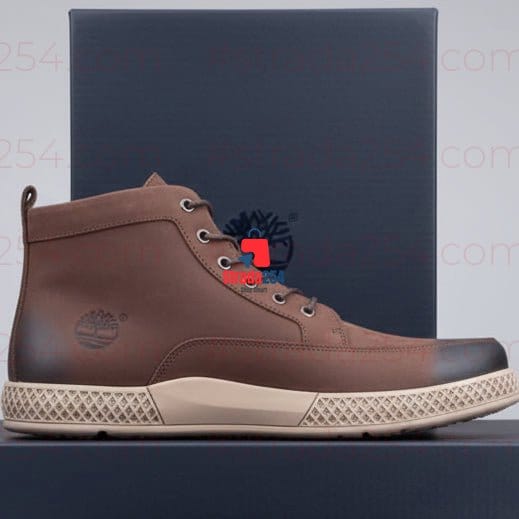 STRADA254 Premium Timber-Inspired Leather Boots – Rugged Smart-Casual High-Top Boots_GG