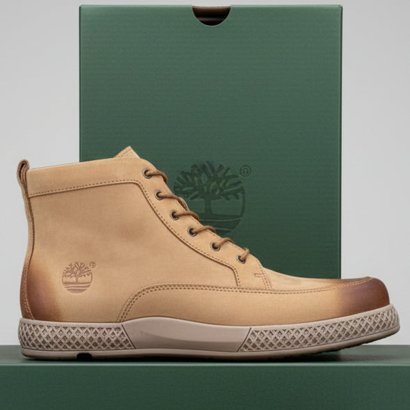 STRADA254 Premium Timber-Inspired Leather Boots – Rugged Smart-Casual High-Top Boots_GG