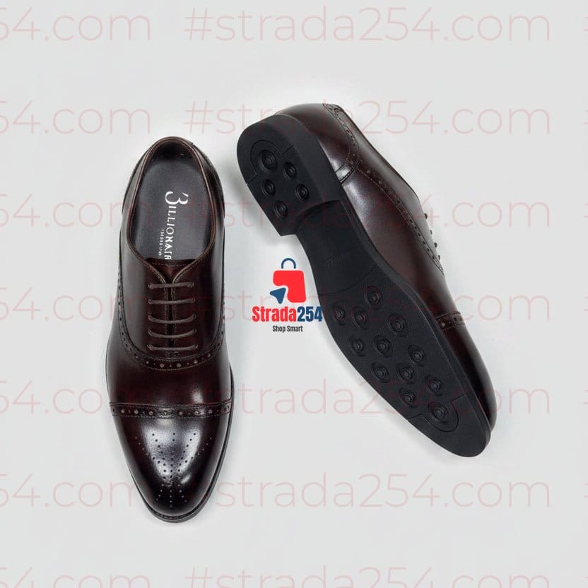 STRADA254 Premium Formal Leather Shoes – Elegant Men’s Official Dress Shoes_QBN