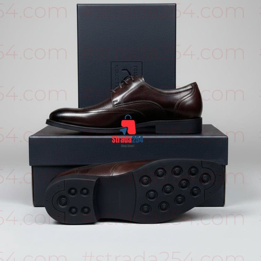 STRADA254 Premium Formal Leather Shoes – Elegant Men’s Official Dress Shoes_QBN