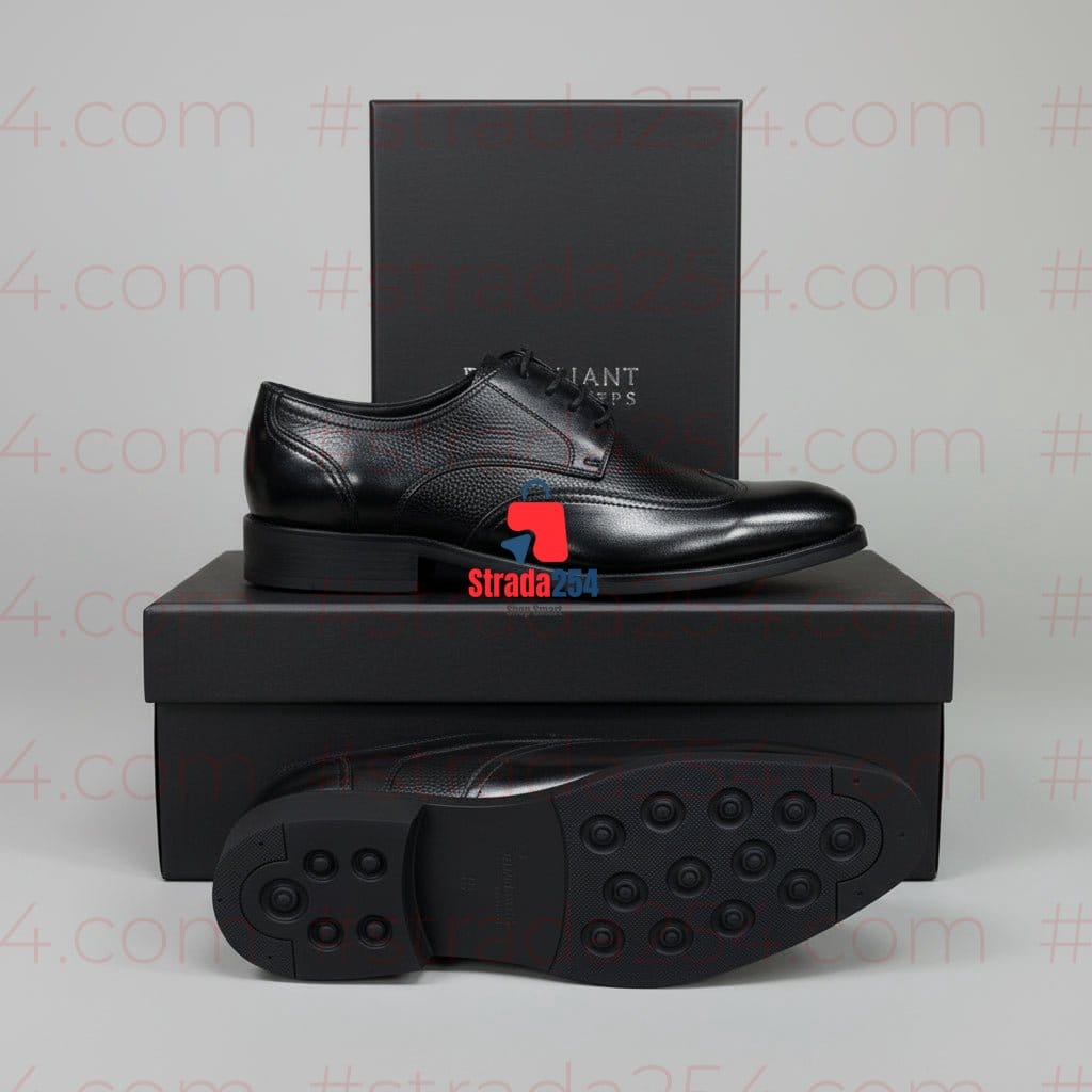 STRADA254 Premium Formal Leather Shoes – Elegant Men’s Official Dress Shoes_QBN
