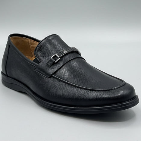 STRADA254 Luxury Leather Slip-On Loafers – Premium Executive Comfort Shoes_ZKRY