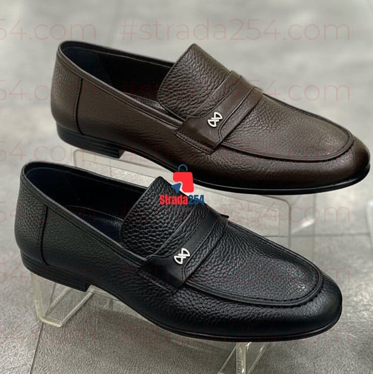 STRADA254 Premium Turkish Leather Loafers – Elegant Executive Slip-On Shoes_ZKRY