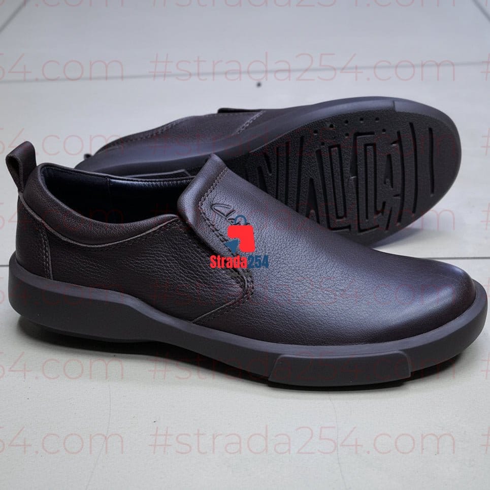 Premium Comfort Leather Slip-On Shoes – Modern Casual Executive Loafers_1C