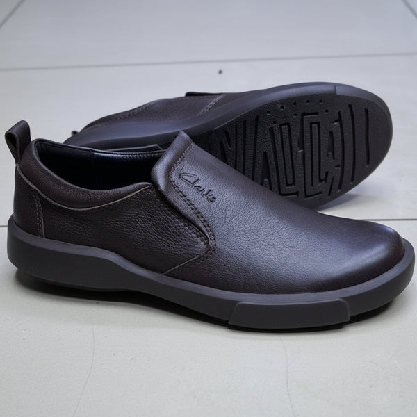 Premium Comfort Leather Slip-On Shoes – Modern Casual Executive Loafers_1C