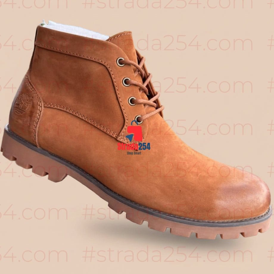 Premium Classic Leather Chukka Boots Collection_KK
