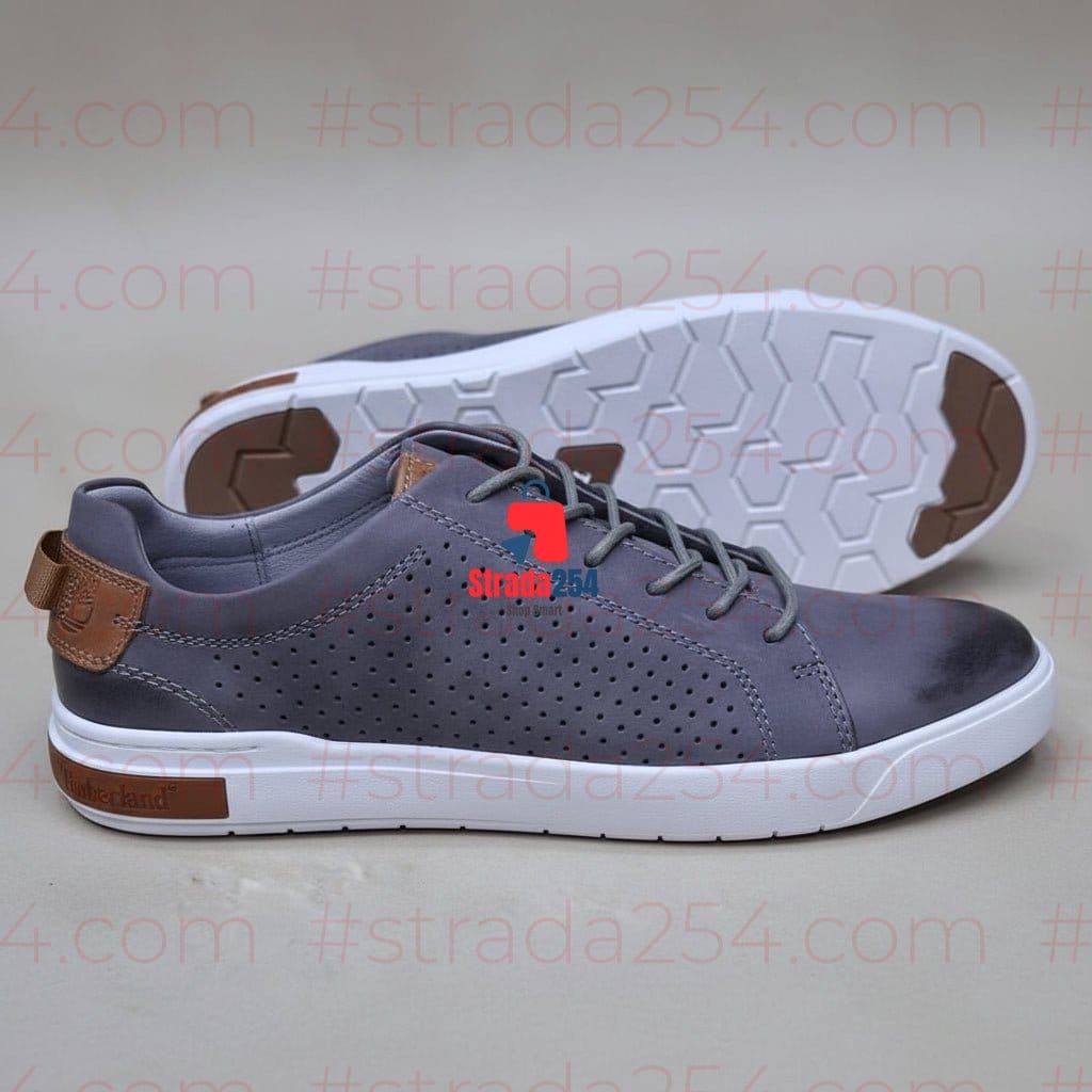 Premium Perforated Casual Leather Sneakers Collection_1C/BKY