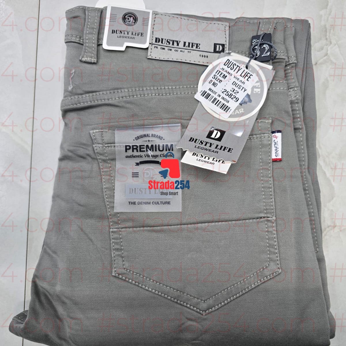 American Pocket Premium Khaki Trousers – Stretch Slim Fit Casual & Office Wear Pants_ZKRY