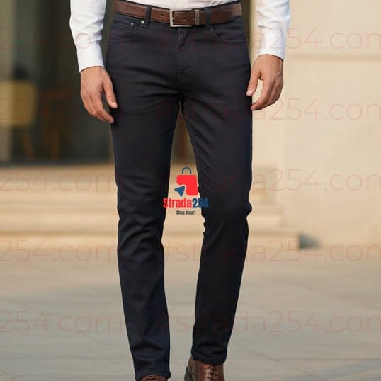 Dusty Life Premium Stretch Khaki Trousers – Slim Fit Casual Chinos | Smart Everyday Men's Pants_ZKRY
