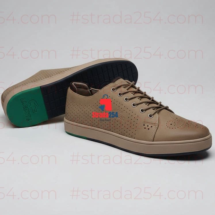 Men Premium Perforated Casual Sneakers – Lightweight Breathable Lifestyle Shoes_SMKIK