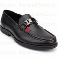 ECCO Premium Leather Loafers – Luxury Slip-On Formal & Business Casual Shoes_JT_4B