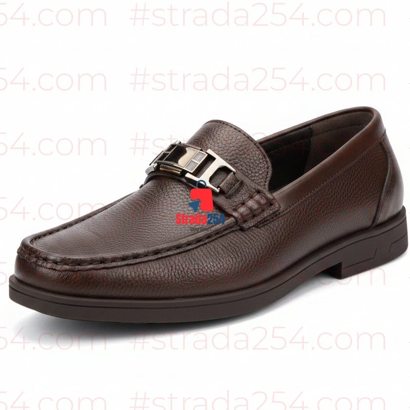 ECCO Premium Leather Loafers – Luxury Slip-On Formal & Business Casual Shoes_JT_4B