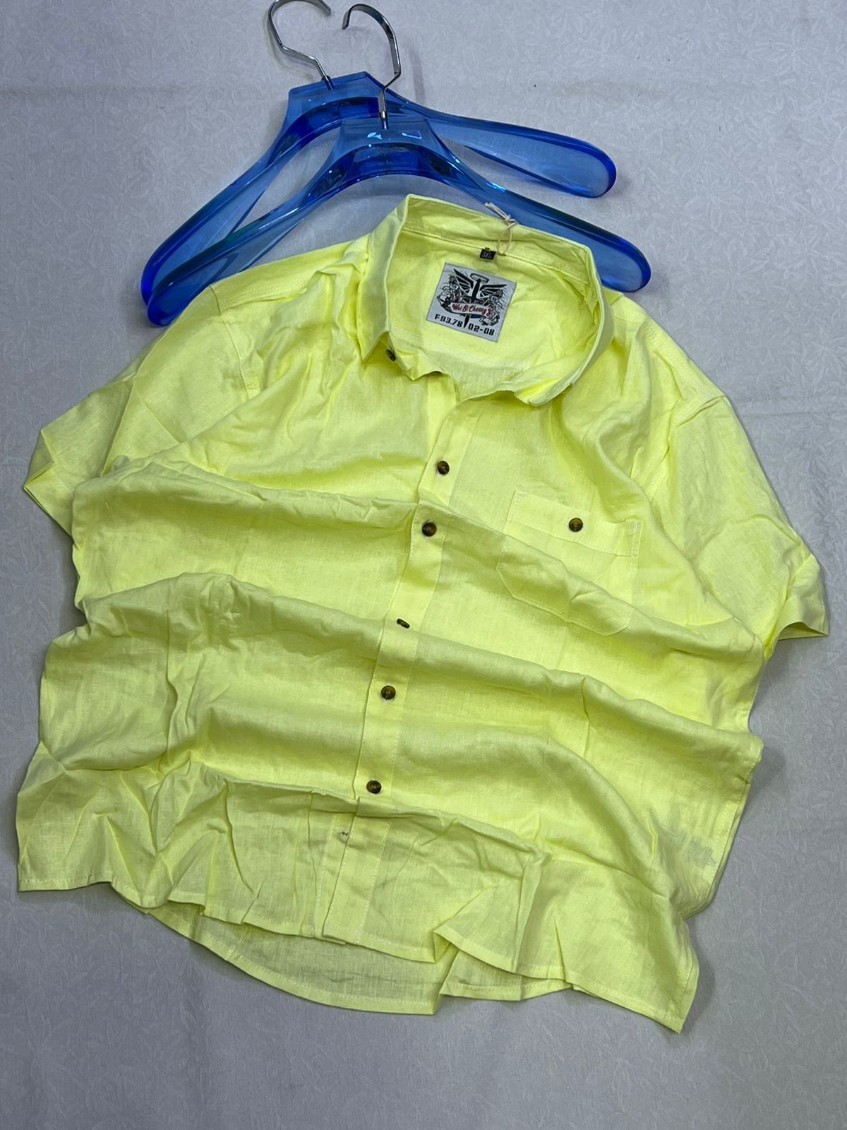 Premium Men’s Linen Short Sleeve Shirt – Lightweight Breathable Summer Casual Wear_AT