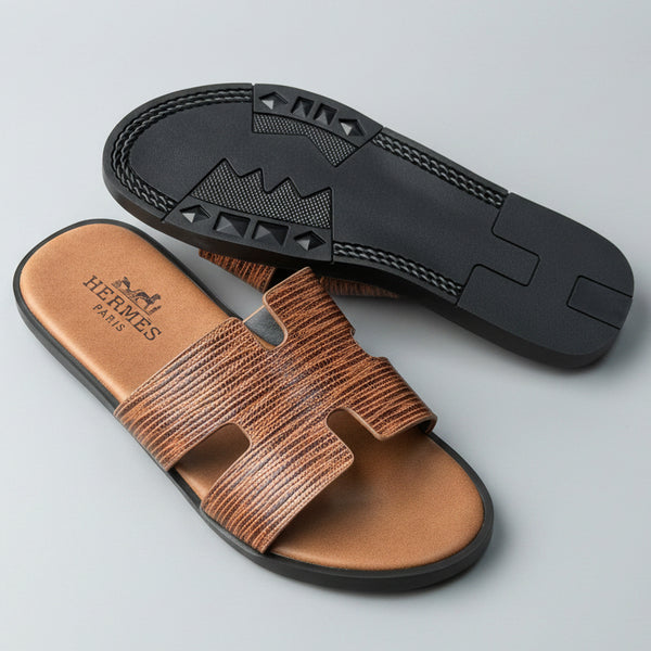Luxury Men’s Designer Sandal Collection – Premium Comfort Slides & Flip-Flops_DPA