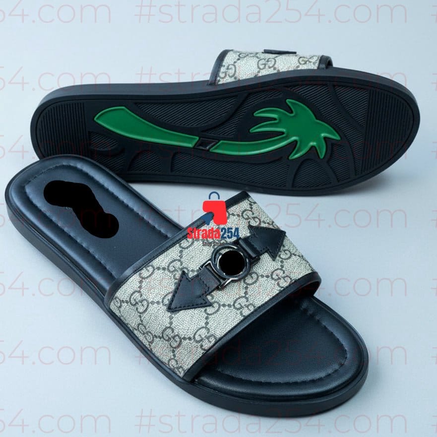 Luxury Men’s Designer Sandal Collection – Premium Comfort Slides & Flip-Flops_DPA