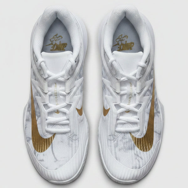 Running Shoes – White/Gold Edition_4B