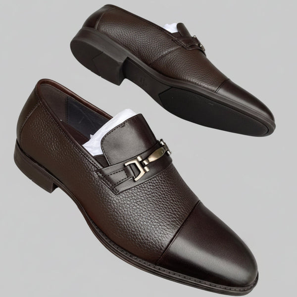Men's Premium Formal Loafers – Elegant Slip-On Office & Wedding Dress Shoes