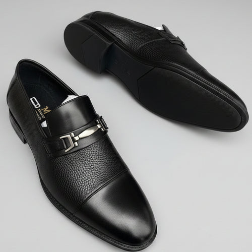 Men's Premium Formal Loafers – Elegant Slip-On Office & Wedding Dress Shoes