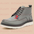 Men’s Rugged Mid-Top Outdoor Boots – Durable Comfort Adventure Footwear_HoSg