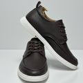 Executive Leather Casual Oxford Sneakers_LV
