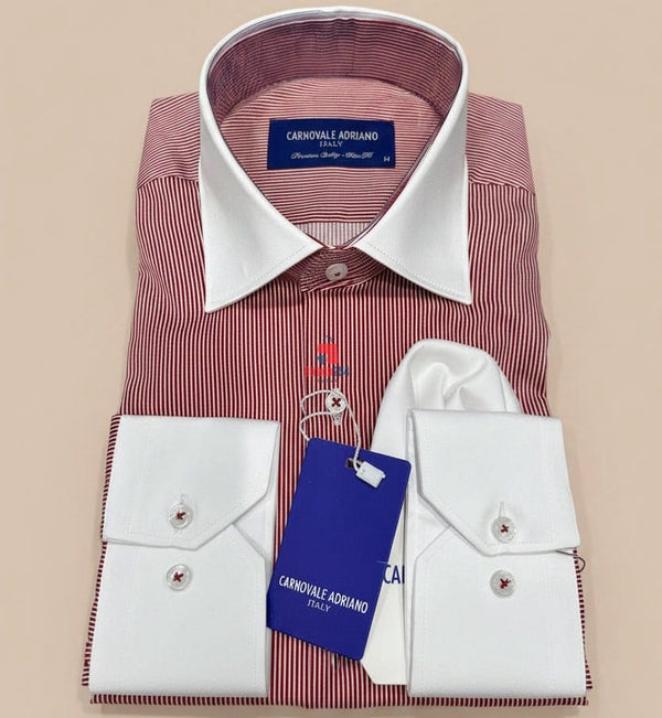 CarnoItaly – Premium Striped Dress Men Shirts Collection_ZKRY