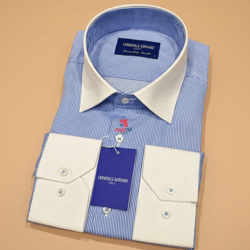 CarnoItaly – Premium Striped Dress Men Shirts Collection_ZKRY